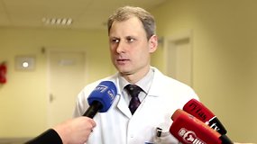 Kauno klinikų profesorius Vidas Pilvinis pasakoja apie gripą