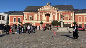 Kultūros žmonių protestas Klaipėdoje