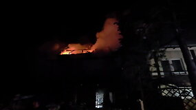 Gaisras Pervalkoje