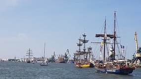 Jūros šventėje – „Baltic Regatta 2021“ burių paradas