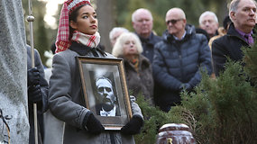 Maestro Saulius Sondeckis palaidotas Antakalnio kapinėse