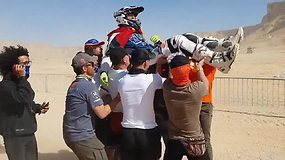 Arūnas Gelažninkas sėkmingai pasiekė 2020-ųjų Dakaro finišą