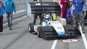 „Formula Student“ pasirodymas „Auto24Ring“ trasoje