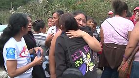 Gvatemalos sostinės vaikų prieglaudoje gaisras pareikalavo mažiausiai 22 vaikų gyvybių