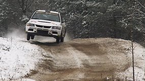 Utenos apylinkėse praūžė „Winter rally 2018“