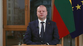 Saulius Skvernelis kreipėsi į Lietuvos žmones: &bdquo;Turime susivienyti ir daryti tai, kas privalu&ldquo;