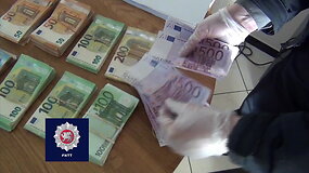 FNTT kratos: milijonai galimai nuslėptų mokesčių, rasta 100 tūkst. eurų grynųjų