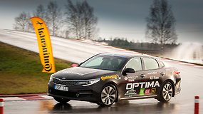 Kas patobulėjo naujame „KIA Optima“?