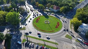 Atnaujintas Vilniaus žiedinių sankryžų ženklinimas pasiteisino