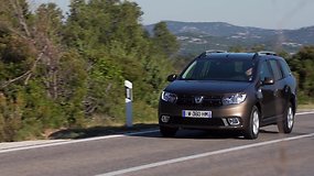 „Dacia“ automobiliai buvo išbandyti Kroatijoje