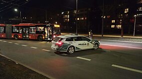 Vilniuje uždarytas eismas &Scaron;ilo tiltu