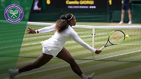Serena Williams žengė į Vimbldono pusfinalį