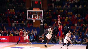 Pamatykite: fantasti&scaron;kas metimas pratęsime, nulėmęs &bdquo;Žalgirio&ldquo; ir CSKA rungtynių baigtį