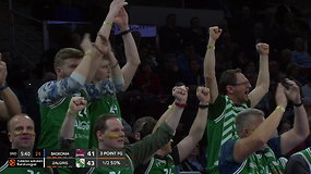 Pamatykite: Kauno „Žalgiris“ Vitorijos klampynėje parklupdė „Baskonia“ krepšininkus