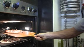Tommy Haasas ir Feliciano Lopezas kepė picas Niujorke