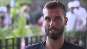Benoit Paire apie sensacingą pergalę prie&scaron; Kei Nishikorį ir neseniai buvusius Futures turnyrus