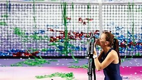 WTA Finals gražiausi momentai