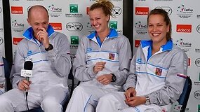 Čekijos rinktinė žaidžia Fed Cup taurės viktorinoje
