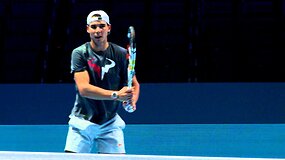 ATP World Tour Finals dalyvių treniruotės