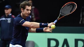 Daviso taurės finalas: Andy Murray nugalėjo Rubeną Bemelmansą