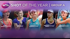 WTA gražiausių metų taškų nominantės. A grupė