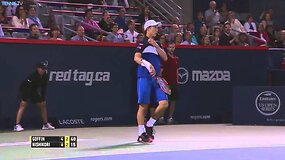 Metų epizodo rinkimų finalas: R.Federeris prie&scaron; K.Nishikorį