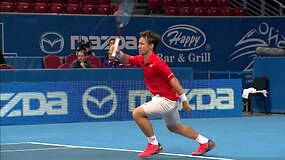 Sofia Open: Gilles'o Mullerio ir Ricardo Berankio mačo i&scaron;traukos