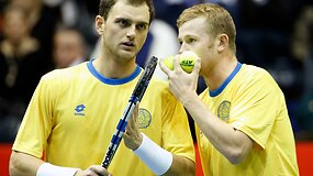 Novako Džokovičiaus vedami serbai gavo sensacingą antausį nuo kazachų