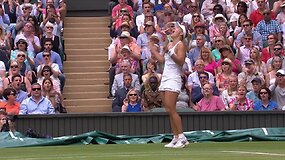Nuostabus Angelique Kerber ta&scaron;kas Vimbldono finale