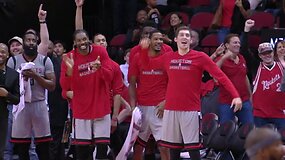 &bdquo;Rockets&ldquo; pasiekė vieneriose rungtynėse pataikytų trita&scaron;kių rekordą - 24