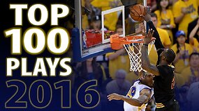 100 gražiausių NBA 2016 metų epizodų