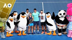 &bdquo;Australian Open&ldquo; vaikų diena