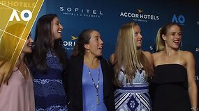 &bdquo;Australian Open&ldquo; žaidėjų vakarėlis