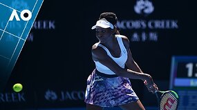 &bdquo;Australian Open&ldquo;: Venus Williams i&scaron;kovojo pergalę pirmame rate