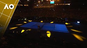 „Australian Open“ 2017: šviesų šou Rodo Laverio arenoje