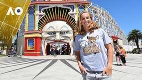 &bdquo;Australian Open&ldquo;: atrakcionų parke kartu su Svetlana Kuznecova