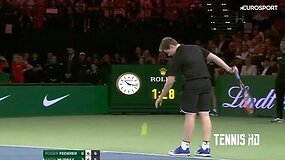 Andy Murray lemiamą smūgį patikėjo atlikti vaikui