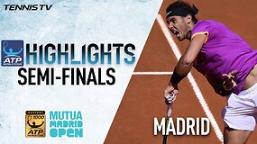 Madrido vyrų turnyro pusfinalio apžvalga