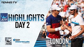 Apžvalga: Andy Murray patyrė sensacingą pralaimėjimą Londone