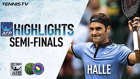Halės pusfinalio apžvalga: Rogerio Federerio ir Alexandero Zverevo pergalės