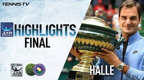 Devintą kartą čempionas: Rogeris Federeris triumfavo Halėje