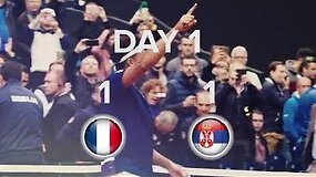 Daviso taurė: Prancūzija - Serbija 1:1