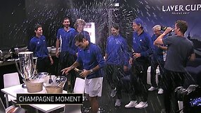 &bdquo;Laver Cup&ldquo; gražiausi finalinės dienos momentai