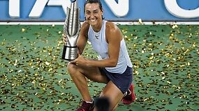 Caroline Gacia tapo &bdquo;Wuhan Open&ldquo; turnyro čempione