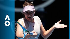 Marija &Scaron;arapova pateko į trečią &bdquo;Australian Open&ldquo; varžybų ratą