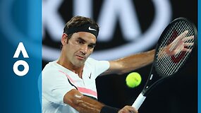 Rogeris Federeris užtikrintai žengė į trečią &bdquo;Australian Open&ldquo; ratą