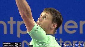 Ričardo Berankio pergalė prie&scaron; Julieną Benneteau Prancūzijoje