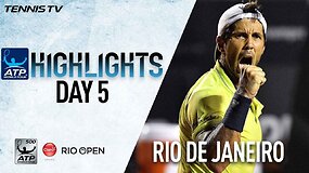 Rio de Žaneire F.Verdasco nugalėjo D.Thiemą ir pateko į pusfinalį
