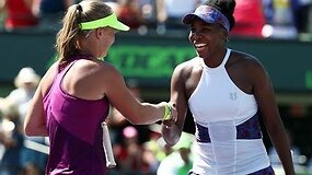 Venus Williams pateko į ketvirtą ratą turnyre Majamyje