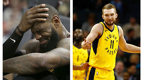 „Ginčas”: ar NBA atkrintamųjų starte Domantas Sabonis nuvers karalių LeBroną?